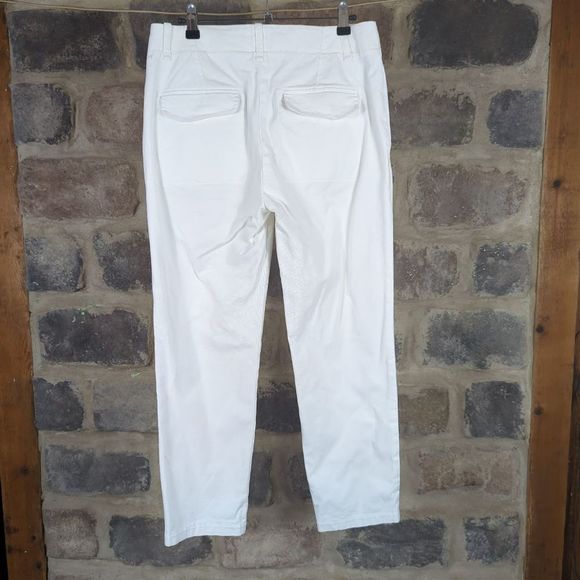 Vince cropped white pants size 6 - Picture 6 of 12